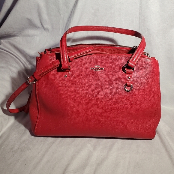 STANTON CARRYALL 29 COACH F37147 in Red - Picture 2 of 15